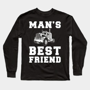 truck Man's best friend tee tshirt Long Sleeve T-Shirt